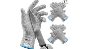Stark Safe Cut Resistant Gloves, Level 5 Protection